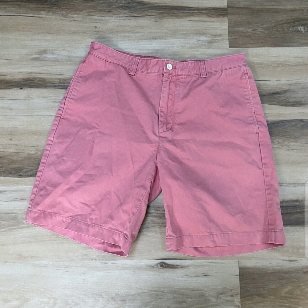 Vineyard Vines Men's Size 33 9 Club Shorts Breaker Pink Classic Fit  Golf